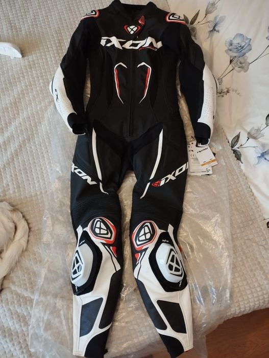 Дамски кожен мото екип Ixon XS (36)