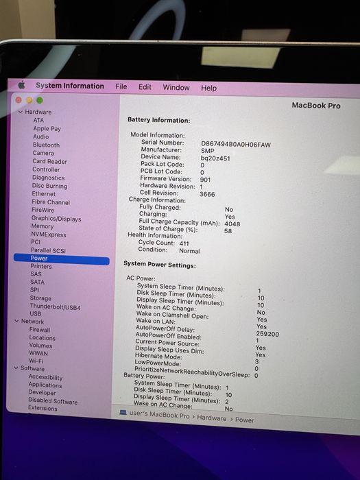 Apple MacBook Pro 2017  15-7360U / 8GB / 128GB SSD ID-XXL9510