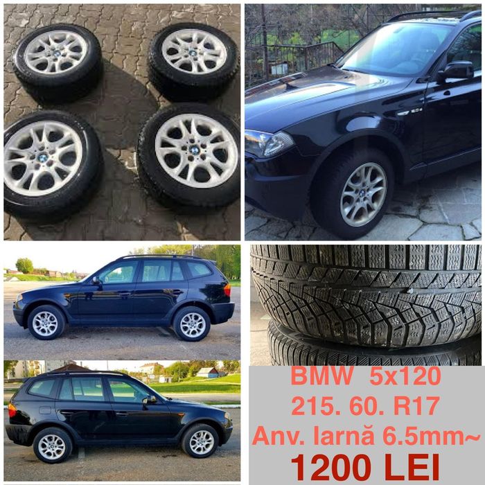 Vând seturi de 4x Jante echipate cu anvelope pentru MERCEDES și BMW
