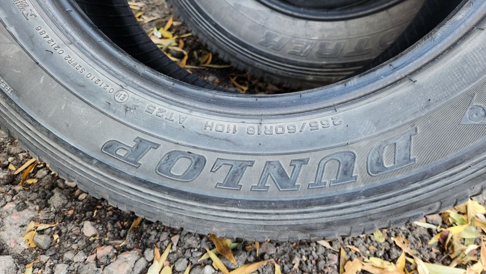 Продам шины  dunlop 265/60 r18