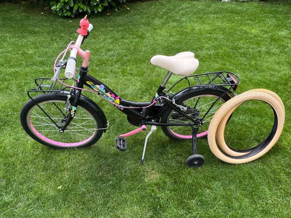 Vand bicicleta copii Adriatica 20" cu roti ajutatoare [6-10 ani]