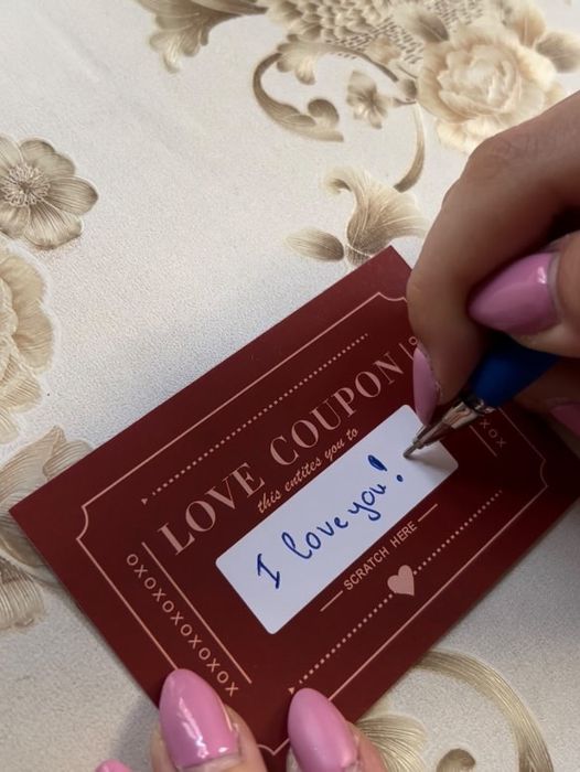 Любовни купони - идея за подарък!