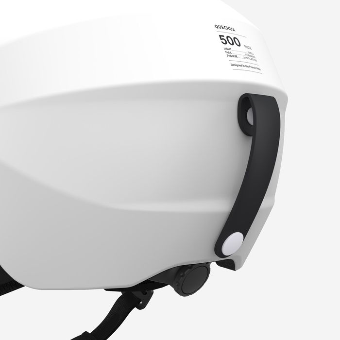 Cască de schi Pst 500 Alb Adulți - produs resigilat Decathlon