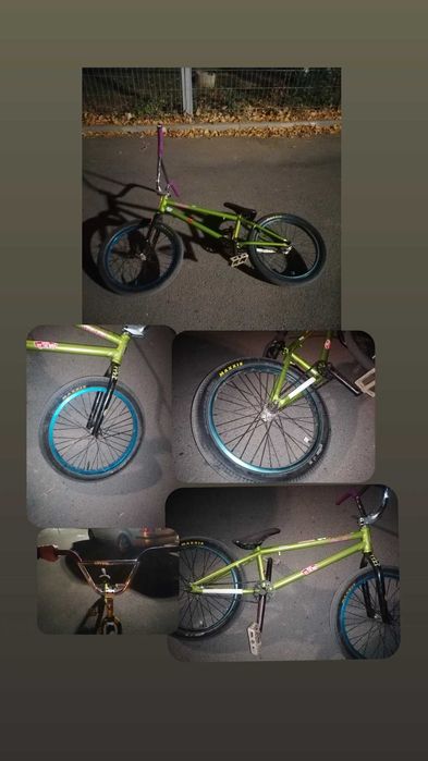 Bicicleta bmx custom