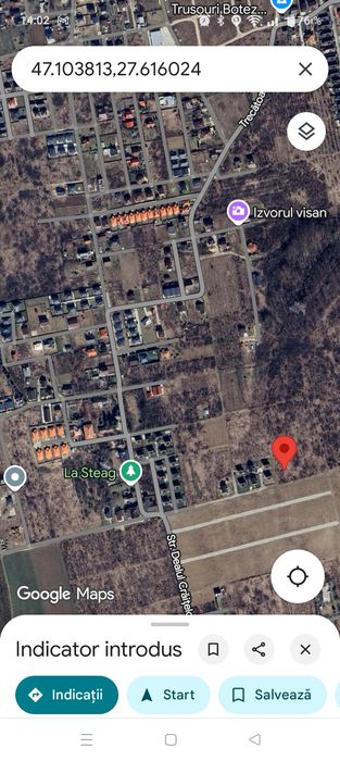 Vând teren intravilan 8500 mp Bucium Visan