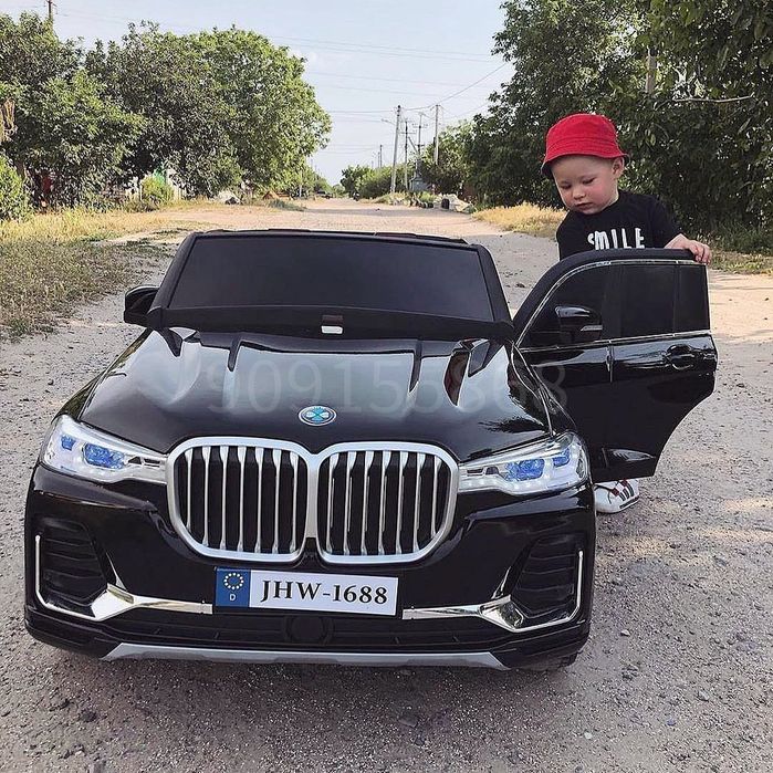 Детский электромобиль JHW-1688 | 2 местный 4WD с пультом, 12V, 3-8лет