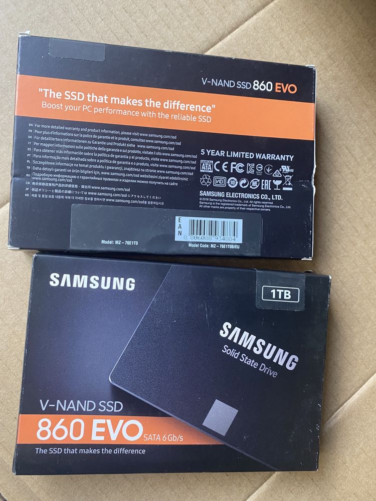 SSD Samsung 860 EVO Plus 1 tb. Bacau • OLX.ro