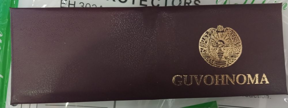 Diplom диплом guvohnoma