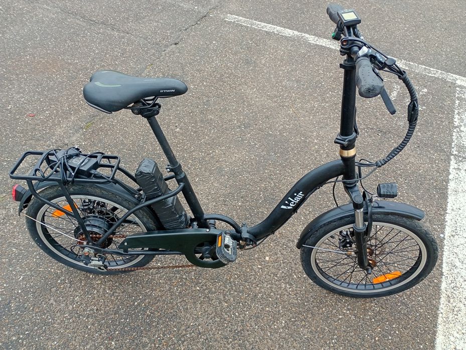 Vând  bicicletă pe 20 pliabilă. Asistenta.   ELECTRICĂ