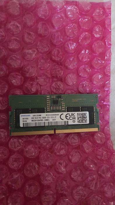 Samsung DDR5 SO-DIMM 8GB 5600 MT/s (PC5-5600B) — в наличии 2 шт.