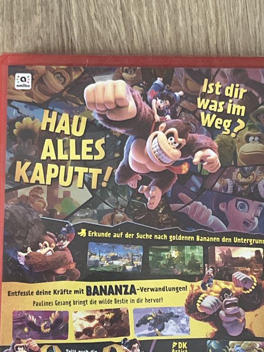Donkey Kong Bananza.    Nintendo Switch 2(jocul este nou, sigilat)