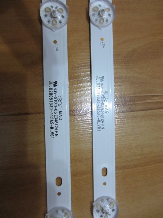 Set 2 barete 6 leduri FZD-03 E348124 pt. Tv 32 inci - ieftin