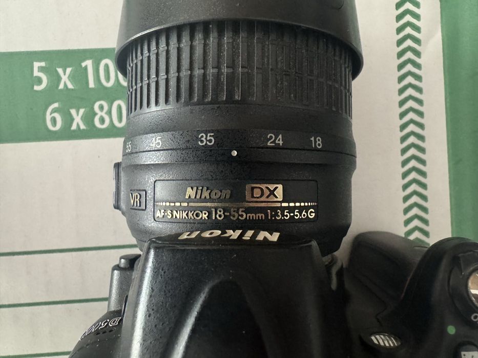 Промо Фотоапарат Nikon+ три обектива