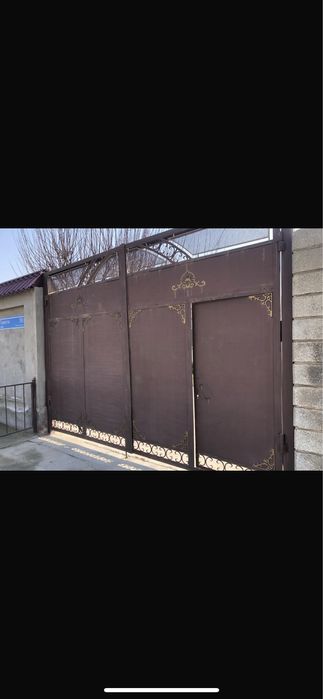 Родается ворота в хорошем состоянии