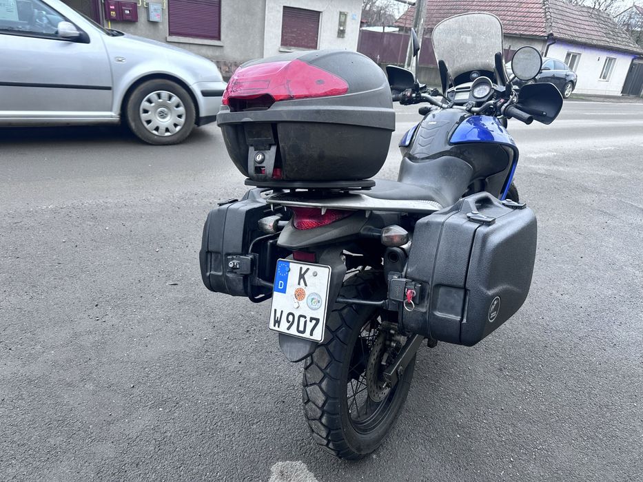 Set complet bagaje genti topcase sidecase Honda Transalp 700