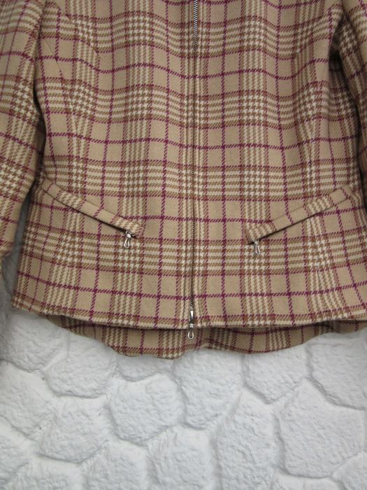 Sacou carouri crem fermoar OUI pantaloni maleta