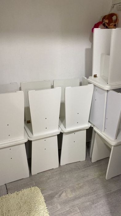 Стол трансформер с табуретками