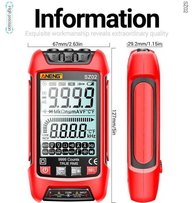 Джобен мултицет ANENG SZ02