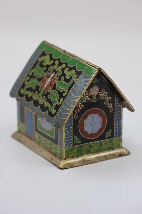 Casuta cloisonne rara