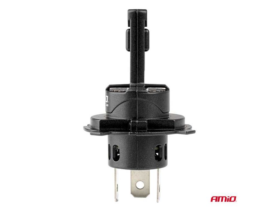 Set Doua Becuri Led Cu Canbus F25 PRO BLACK H4/19 / 70W / 12-24V /AMIO