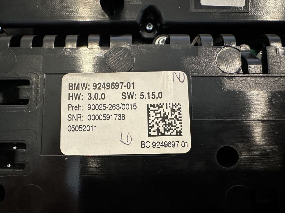 Panou clima / Climatronic BMW Seria 5 F10 F11