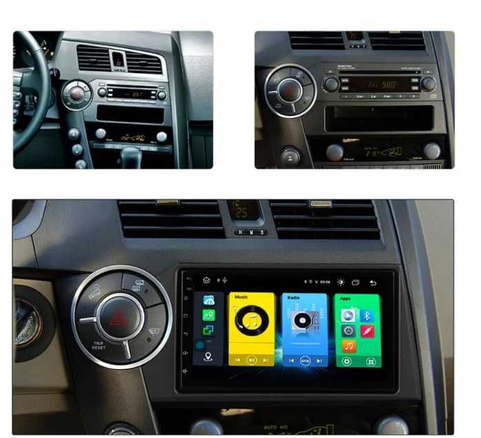 9-инчова мултимедия за SsangYong Kyron / Actyon (2005–2013) + камера