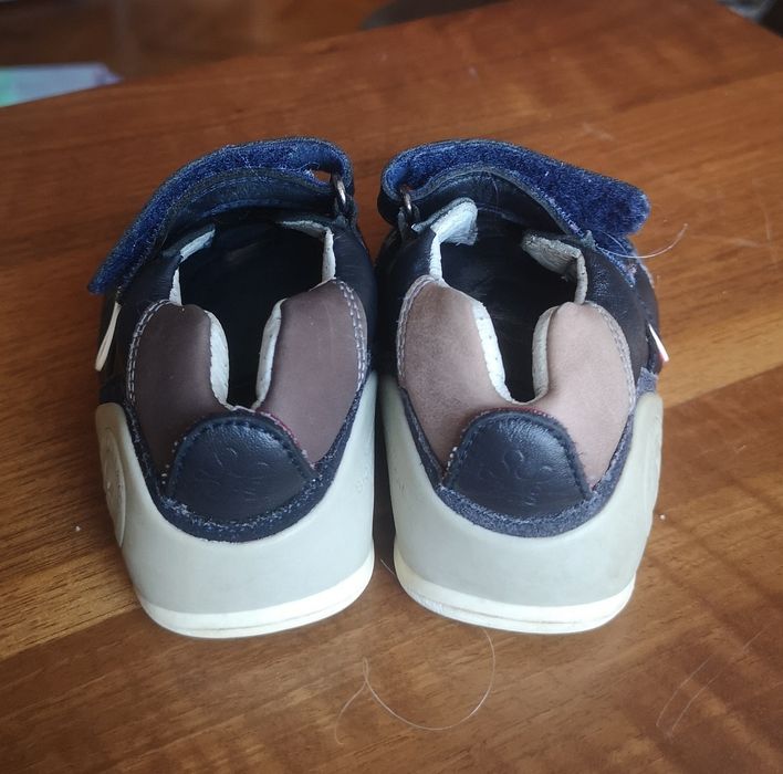 Pantofi copii piele Biomecanics
