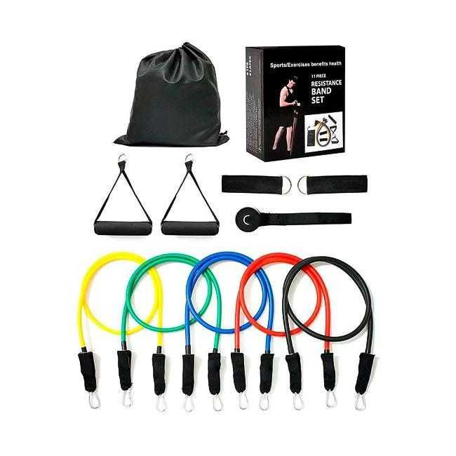 Эспандер. Резина. Набор эспандеров 5в1. Espander. Rezina 5v1. Dastavka