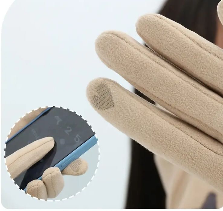 Дамски ръкавици с коте