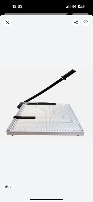 Резак сабельный для бумаги