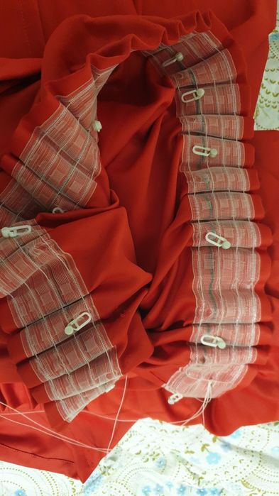 Draperie rosie black out