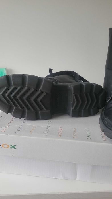 Детски боти естесвена кожа Geox