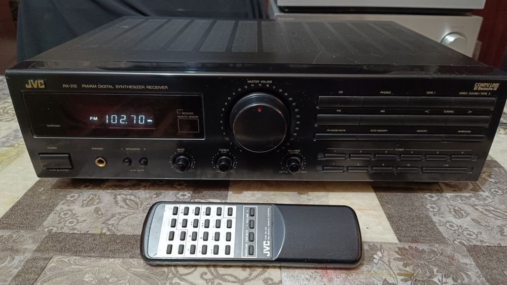 Усилитель с тюнером JVC rx-212