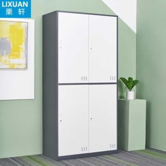 Locker shkaf / shaxsiy buyumlar uchun xavfsiz metall shkaf