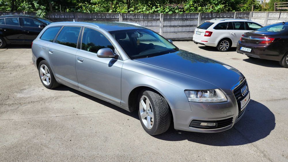 Audi A6 Avant 2.0 TDI 170 CP, Euro 5, 2009, Piele, Mod Sport