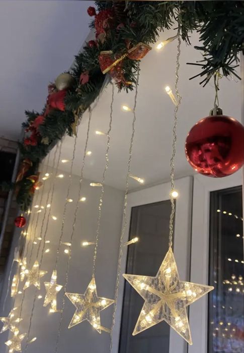 Гирлянда звезды новые