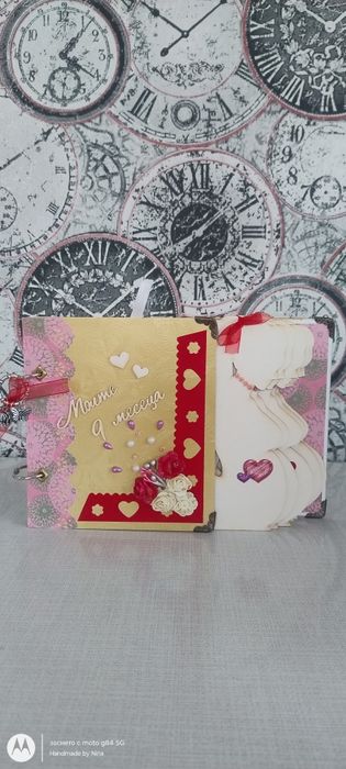 Ръчно изработен албум-Моите 9 месеца