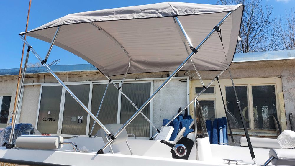 Бимини сенник за надуваема или твърда лодка
