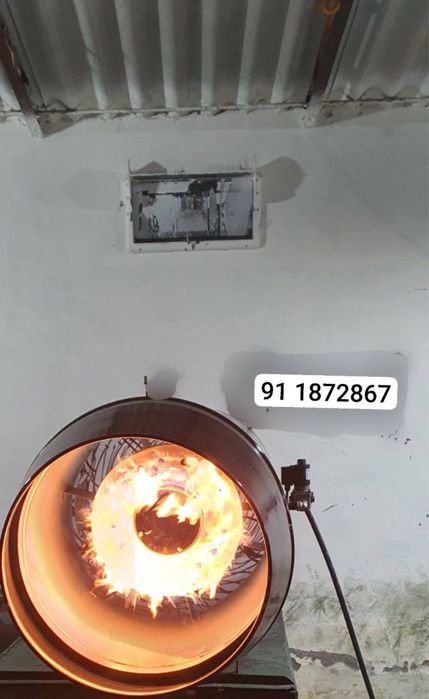 Пушка нагреватель для бройлеров (Isitish uchun pushka)