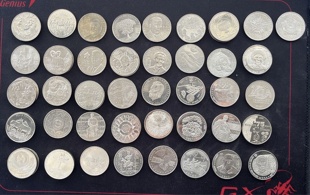 Монеты тенге, серии Обряды, Личности