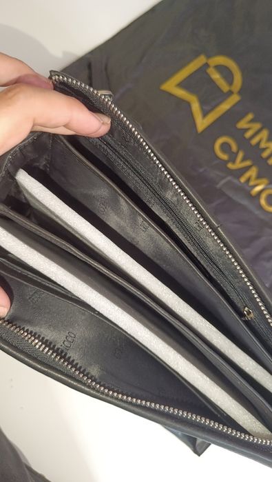 Барсетка кожаная мужская продается