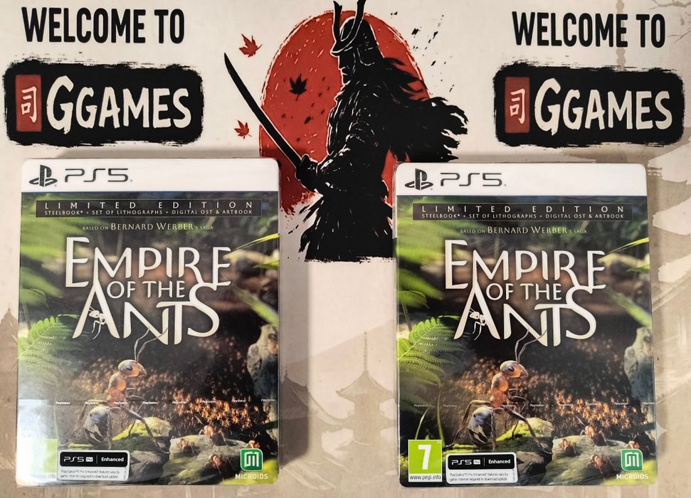 Empire of the Ants Limited edition steelbook PS5