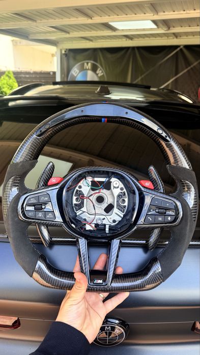 Volan Carbon Display BMW G30 G31 G05 G06 G07 G15 G16 G14