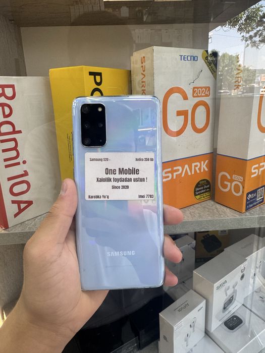 Samsung s20+ 256 gb
