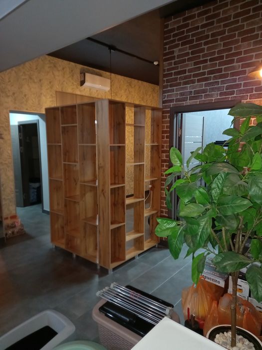 Угловая этажерка  ЛДСП.