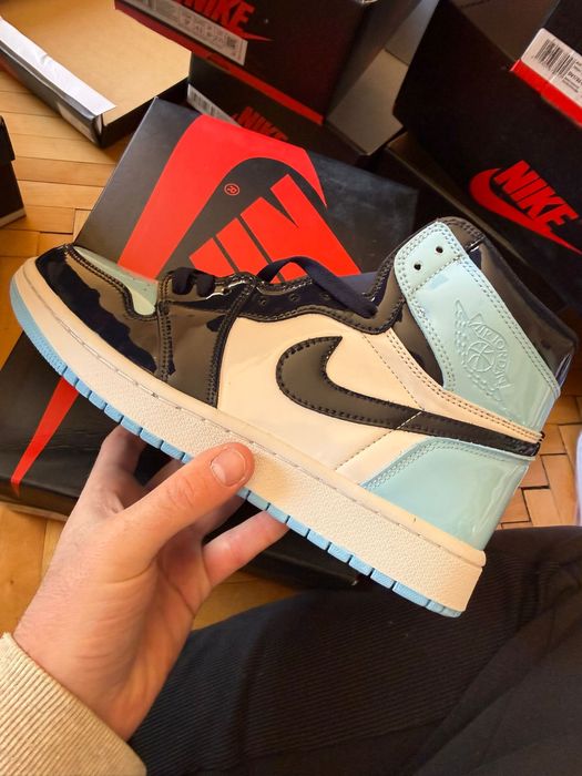 Jordan 1 High UNC Patent Mărimile 41,42,43