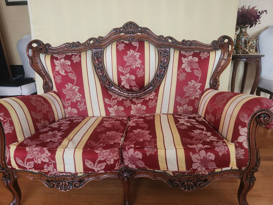 Комплект италиански дивани орех