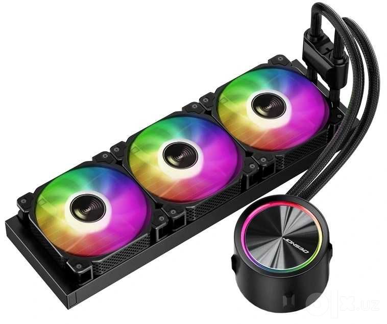 - Система жидкостного охлаждения Jonsbo TF-360 ARGB Black