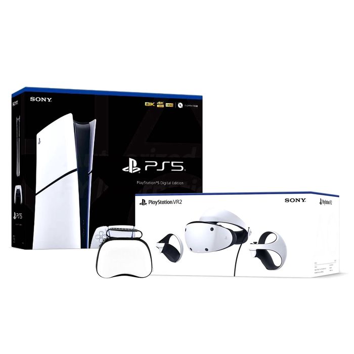 Нови PlayStation 5 Digital Edition + PlayStation VR2 очила и джойстици / 23 м. гаранция