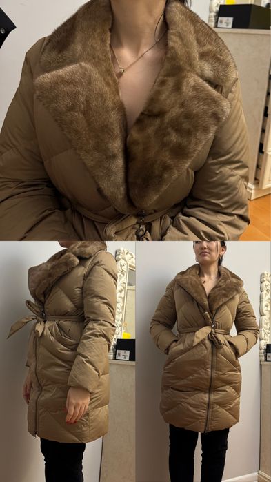 Куртка  норка жаға